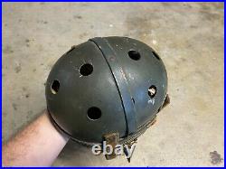 BIG SIZE WWII M1938 M38 US ARMY Tanker Tank Helmet WW2 USMC vehicle