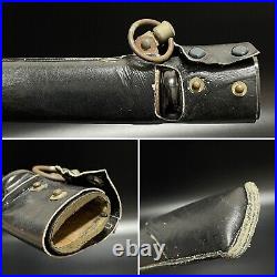 Black GUNTO Carp Fuchikashira WW2 Japanese Army Sword samurai katana WWII