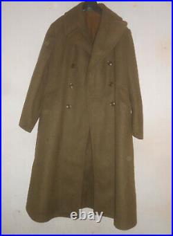 CANADIAN ARMY 1941 WWII Heavy Coat No 5