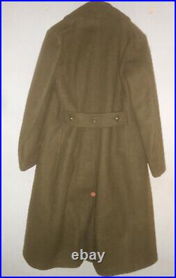 CANADIAN ARMY 1941 WWII Heavy Coat No 5