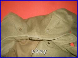 CANADIAN ARMY 1941 WWII Heavy Coat No 5