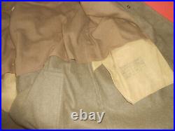 CANADIAN ARMY 1941 WWII Heavy Coat No 5