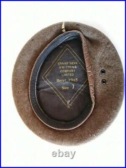 Canadian Army WW2 service beret size 7