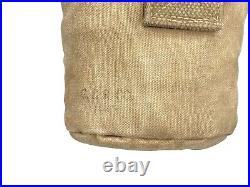 Canteen, Khaki Cover & Cup Set, US Army WW2 Original