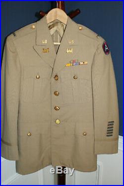 Choice Original WW2 U. S. Army Engineer Officer Uniform Jacket withInsignia & Pants