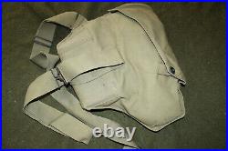 Choice Original WW2 U. S. Army Service Gas Mask, Hose, Filter & Carrier 1942 d