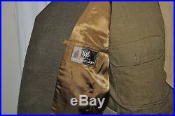 Complete Original U. S. WWII Army Officer Ike-Jacket Uniform. Big Red One NR Auc