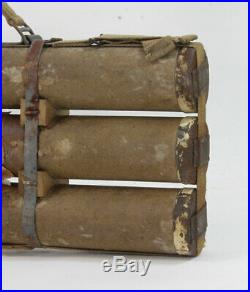 Container pour obus de mortier Anglais BRITISH ARMY WW2 (matériel original)