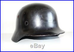 Czech civil reissue German army original WW2 M35 helmet shell size NS62 inv#633