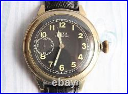 DOXA German Army WWII Vintage Military 1939 1945 men's mechanical Wristwatch