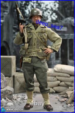 Did 1/6 Wwii Us Rangers Captain Miller Soldier Figure Toy Army Doll A80145