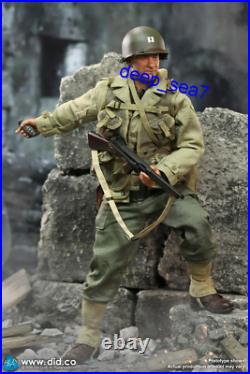 Did 1/6 Wwii Us Rangers Captain Miller Soldier Figure Toy Army Doll A80145