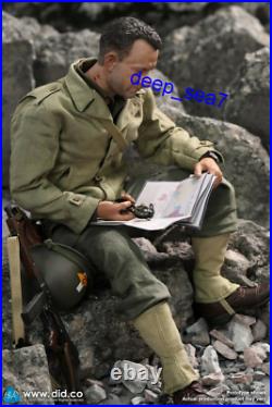 Did 1/6 Wwii Us Rangers Captain Miller Soldier Figure Toy Army Doll A80145