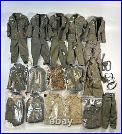 Dragon Models 1/6 WWII German Army Uniforms 16 Mixed Lot For 12 Action Figure
