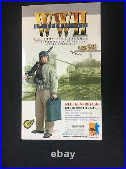 Dragon WWII NW EUROPE 1944 US Army Tank Crewman 3rd Armored Div Mac SSGT