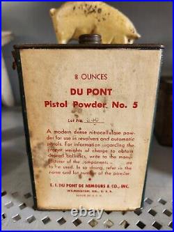 Dupont 5 Smokeless Can Colt 1911 USMC Para Marine Raider US Army Paratrooper WW2