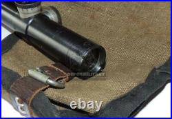 Early 1940 Soviet Wwii Pu Scope For Svt-40 Sniper Rifle Russian Army Original