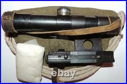 Early 1941 Soviet Wwii Pu Scope For Mosin Sniper Rifle Russian Army Original