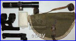 Early 1941 Soviet Wwii Pu Scope For Mosin Sniper Rifle Russian Army Original