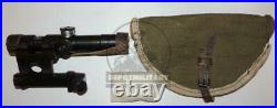 Early 1941 Soviet Wwii Pu Scope For Mosin Sniper Rifle Russian Army Original