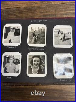 Embert D Walker WWII Army Air Corps Photo Album 1931-1947 Seneca KS 200 Photos