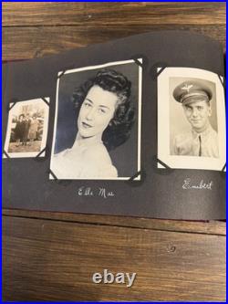 Embert D Walker WWII Army Air Corps Photo Album 1931-1947 Seneca KS 200 Photos Embert D Walker WWII Army Air Corps Photo Album 1931-1947 Seneca KS 200 Photos