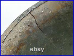 #G62 Original US Army WW2 M1 Stahlhelm Helm Glocke gebördelt + Lot number