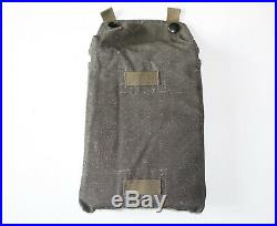 GERMAN ARMY WWII ORIGINAL GAS MASK CAPE IN THE POUCH marked