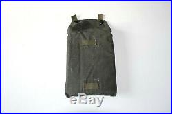 GERMAN ARMY WWII ORIGINAL GAS MASK CAPE IN THE POUCH marked