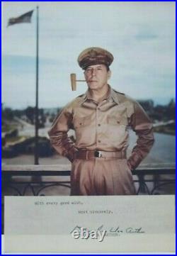 General Douglas MacArthur Signed Autograph General Of The Army World War II