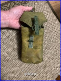 Genuine Original WW11 Army Canvas Belt Pouch