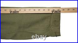 Genuine US Army WWII HBT Field Work Jacket 36R Light Shade With Gas Flap