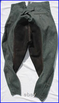 German Original WWII Army Field Issue Combat Officer's Trousers