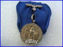 German ww2 Third Reich original medal 4 years Army service