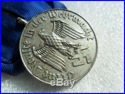 German ww2 Third Reich original medal 4 years Army service