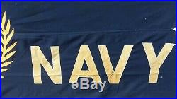 Guaranteed Original WWII 8' Army-Navy E Excellence in Production Award Flag
