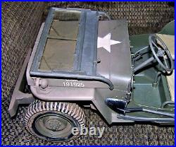 Hasbro 1941 Jeep Willys Gi Joe Wwii Us Army Jeep 1/6 Scale