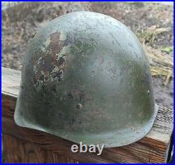 Helmet SSh 40 WWII Original Russian Military Soviet Army RKKA WW2 paratrooper