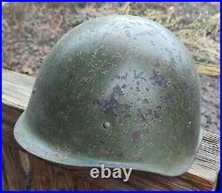 Helmet SSh 40 WWII Original Russian Military Soviet Army RKKA WW2 paratrooper