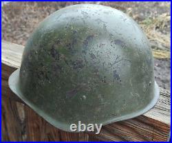 Helmet SSh 40 WWII Original Russian Military Soviet Army RKKA WW2 paratrooper
