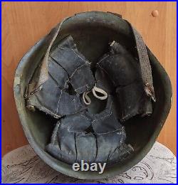 Helmet Steel SSh 40 WWII Original Russian Military Soviet Army RKKA WW2 Rare