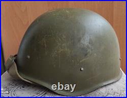 Helmet Steel SSh 40 WWII Original Russian Military Soviet Army RKKA WW2 Size 3