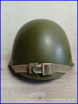 Helmet Steel SSh 40 WWII Original Russian Military Soviet Army RKKA WW2 + number