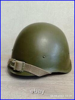 Helmet Steel SSh 40 WWII Original Russian Military Soviet Army RKKA WW2 + number
