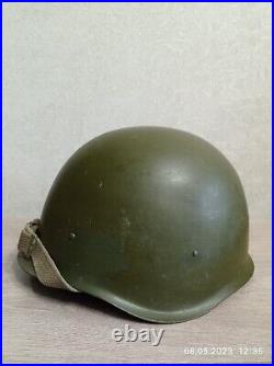 Helmet Steel SSh 40 WWII Original Russian Military Soviet Army RKKA WW2 + number