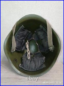 Helmet Steel SSh 40 WWII Original Russian Military Soviet Army RKKA WW2 + number