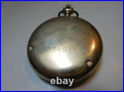 Helvetia D. H. Dienstuhr Heer Militäruhr German Army WW2 Military Pocket Watch