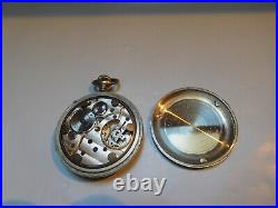 Helvetia D. H. Dienstuhr Heer Militäruhr German Army WW2 Military Pocket Watch