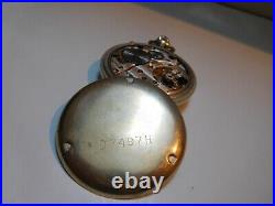 Helvetia D. H. Dienstuhr Heer Militäruhr German Army WW2 Military Pocket Watch