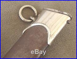 Issued Ww2 German Army Sa Dagger Scabbard Natural Patina! Wwii Military Original